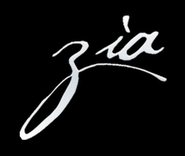 Zia SignatureLogo Transparent_White on Black